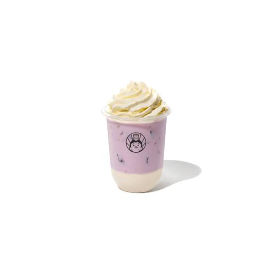 grape mochi yogurt 葡萄团子酸奶